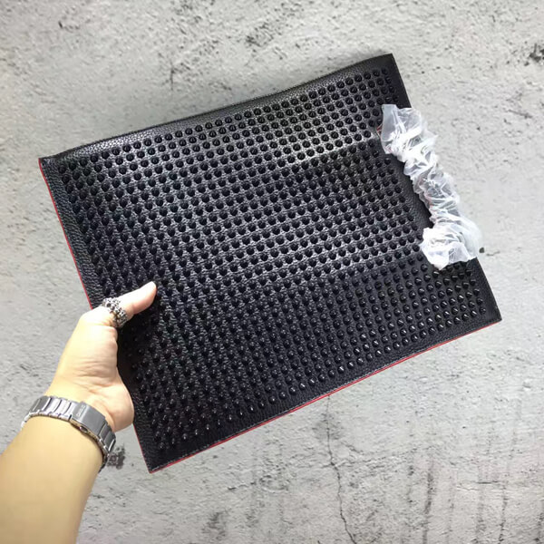 2017新作 Christian Louboutin クリスチャン ルブタンコピー 2WAYトート Trictrac Large ブラック